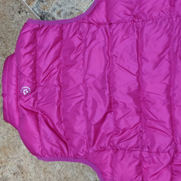 Be inspired down packable vest zip up magenta pink size small - Picture 4 of 6